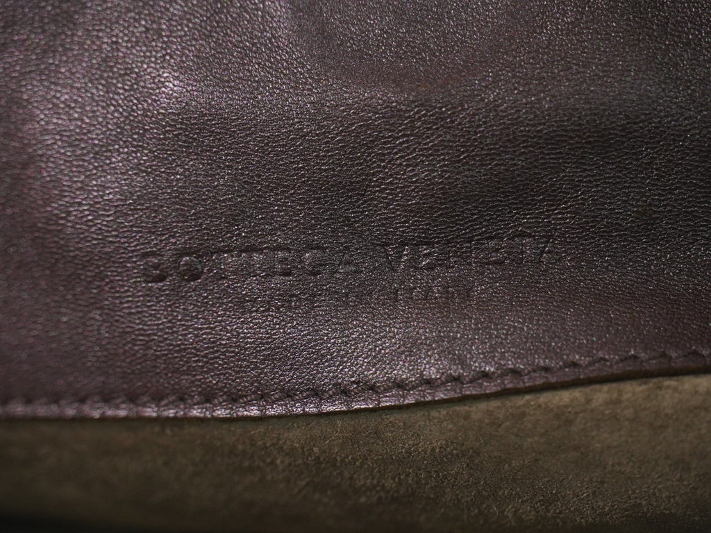 Bottega Veneta Intrecciato Shoulder Bag Leather Brown Leather Shoulder Bag Bag