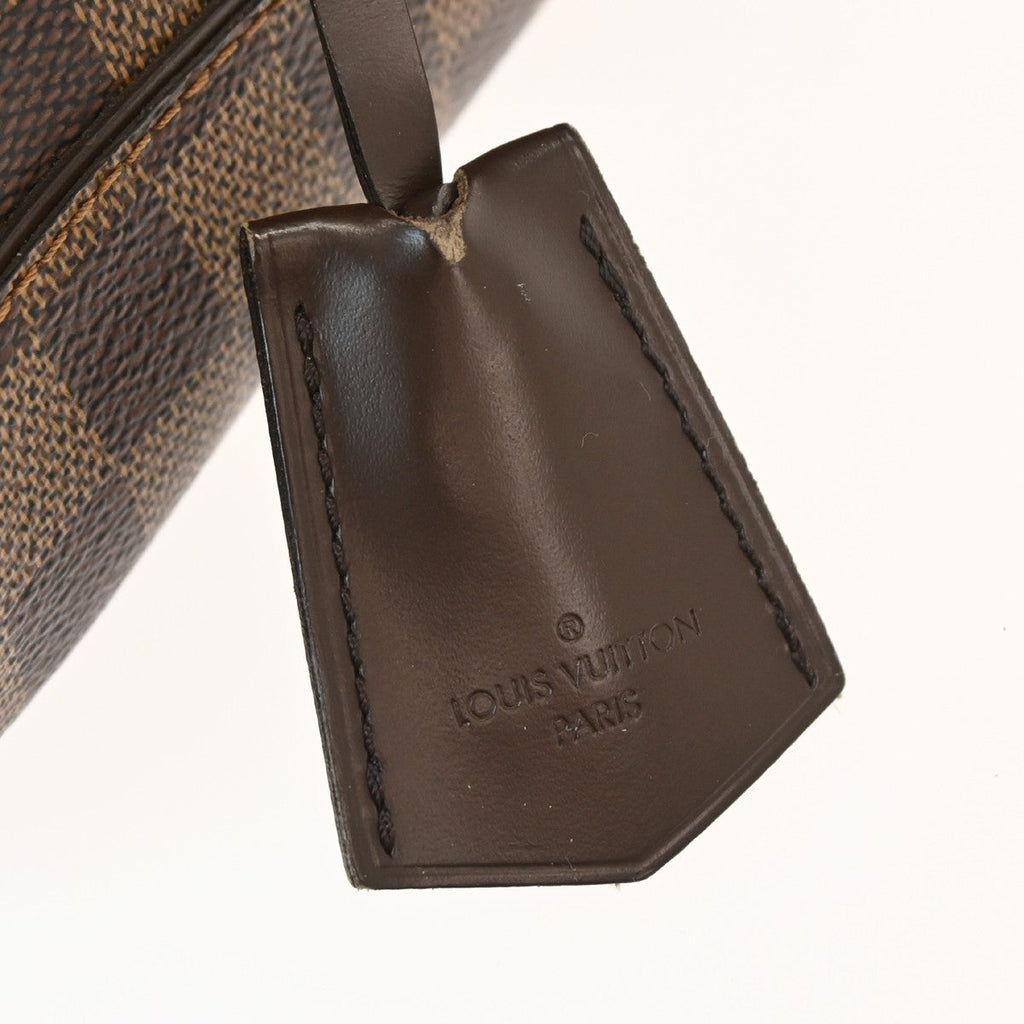 Louis Vuitton Duomo Boston Bag Damier Brown Canvas Handbag