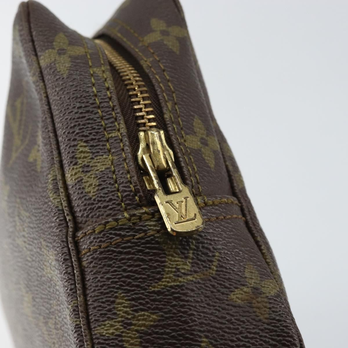 Louis Vuitton Trousse Toilette Monogram Canvas Brown Canvas Clutche & Pouche Bag