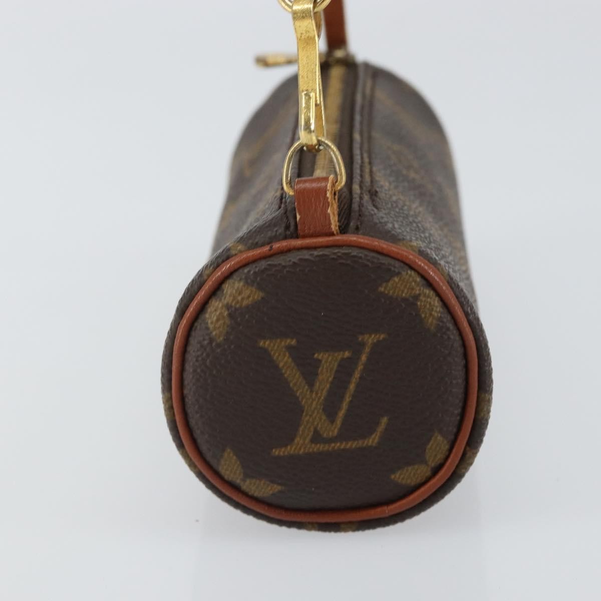 Louis Vuitton Papillon Pochette Monogram Canvas Brown Canvas Clutche & Pouche Bag