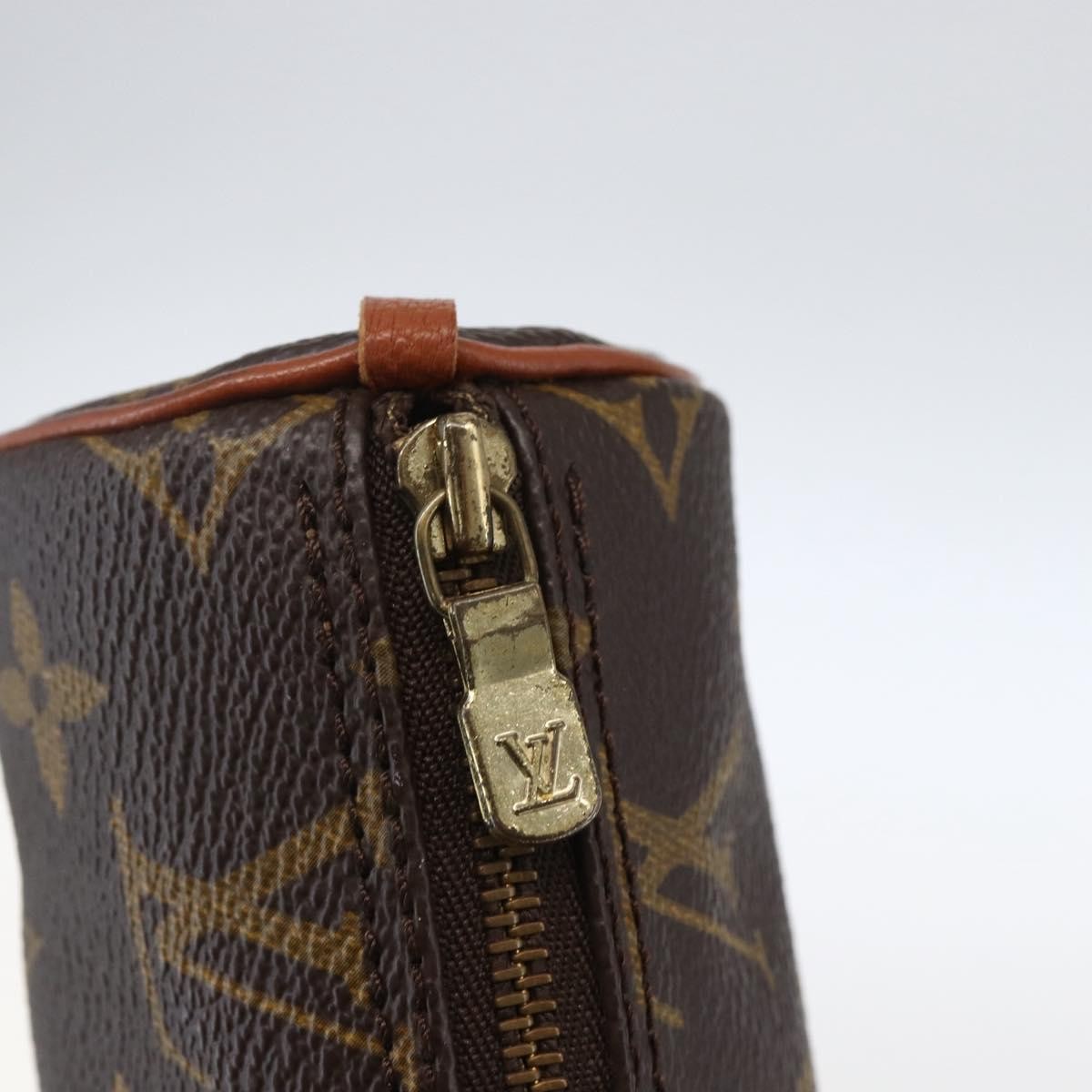 Louis Vuitton Papillon Pochette Monogram Canvas Brown Canvas Clutche & Pouche Bag