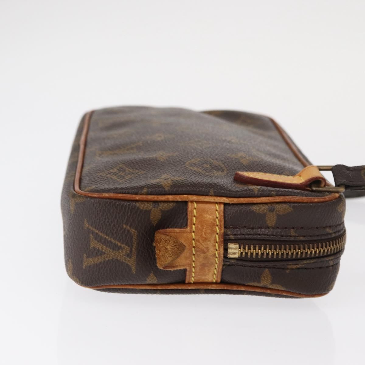 Louis Vuitton Pochette Marly Bandouliere Bag Monogram Canvas Brown Canvas Shoulder Bag