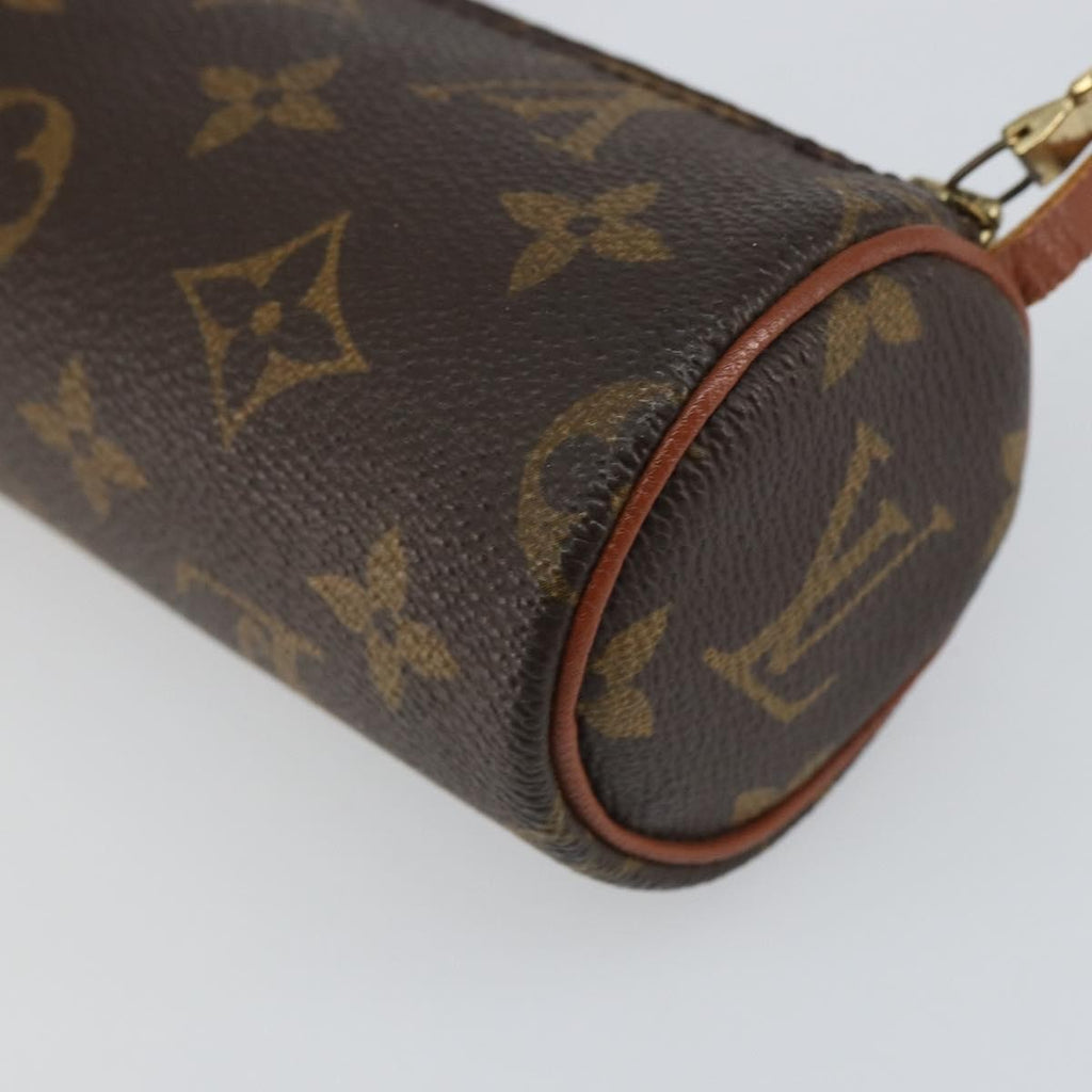 Louis Vuitton Papillon Pochette Monogram Canvas Brown Canvas Clutche & Pouche Bag