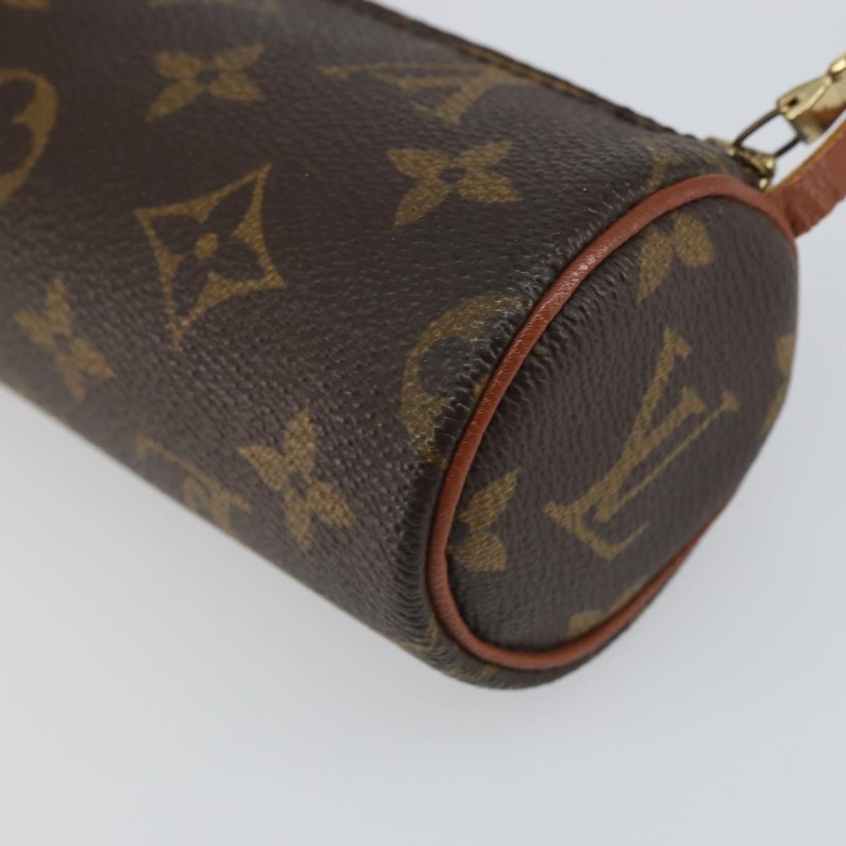 Louis Vuitton Papillon Pochette Monogram Canvas Brown Canvas Clutche & Pouche Bag
