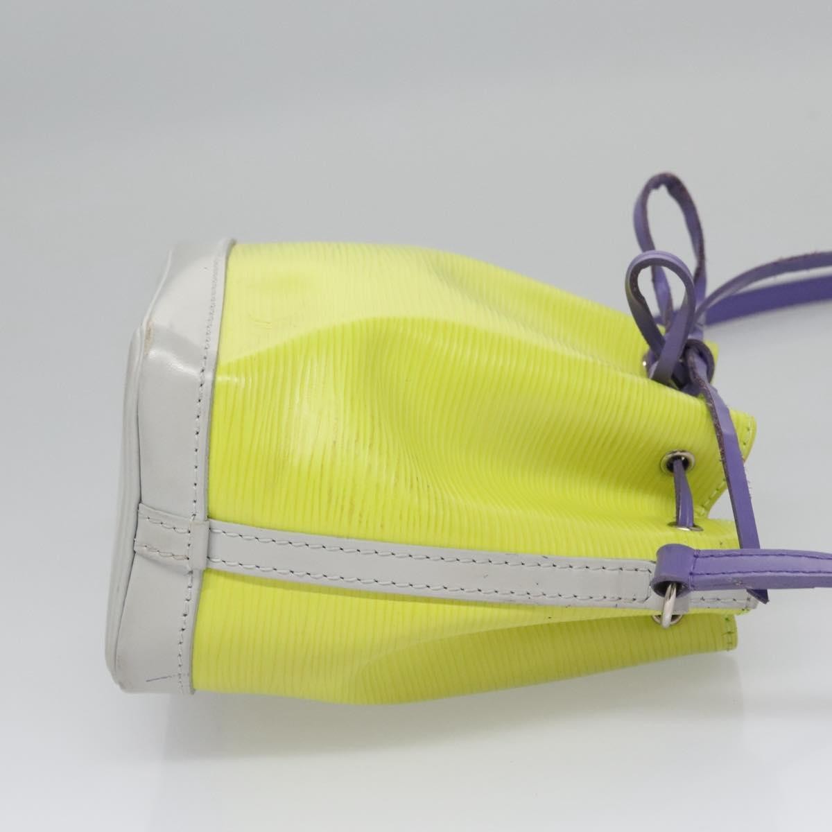 Louis Vuitton Neonoe Handbag Epi Leather Yellow Leather Bag