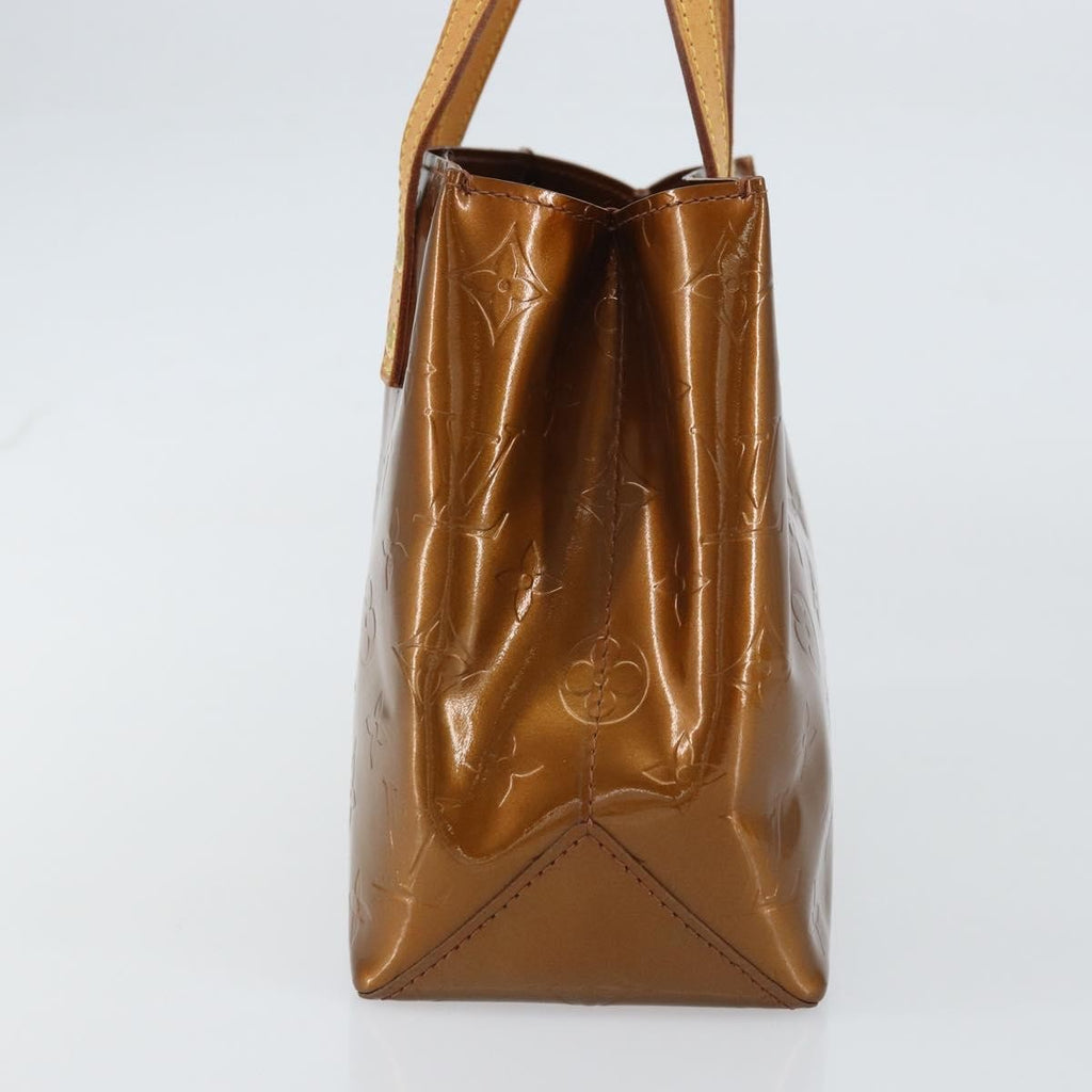 Louis Vuitton Reade Handbag Monogram Vernis Brown Patent_Leather Tote Bag