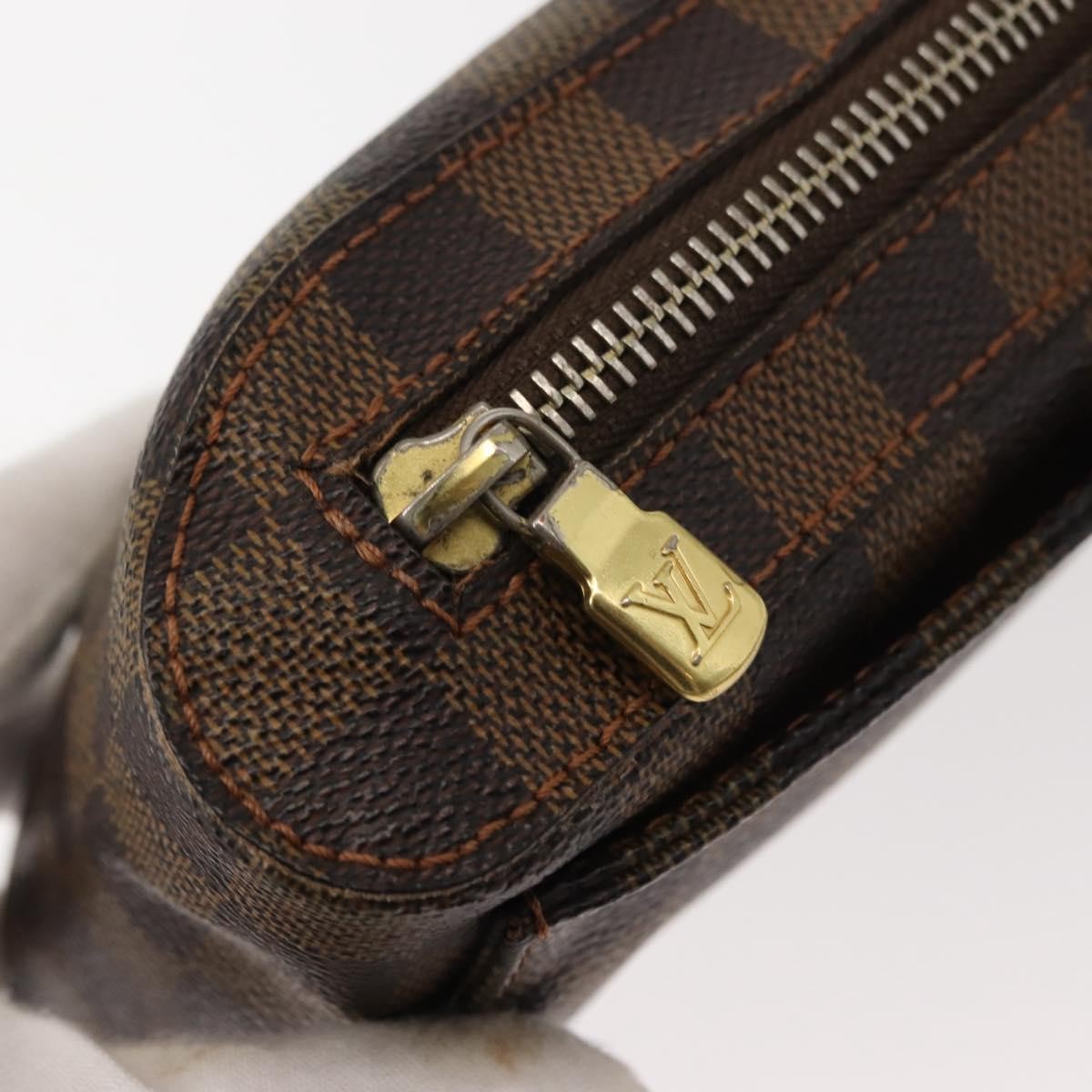 Louis Vuitton Geronimos Waist Bag Damier Brown Canvas Shoulder Bag