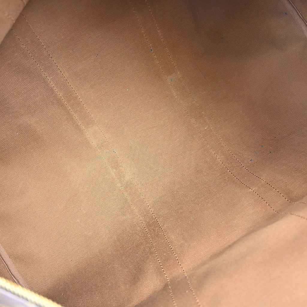 Louis Vuitton Keepall Bag Monogram Canvas Brown Canvas Travel Bag