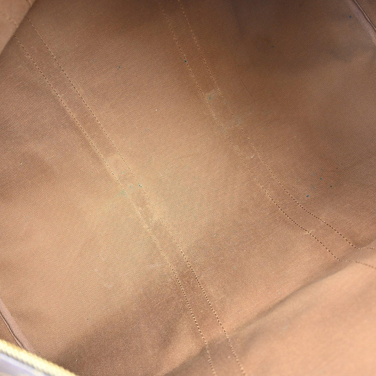 Louis Vuitton Keepall Bag Monogram Canvas Brown Canvas Travel Bag