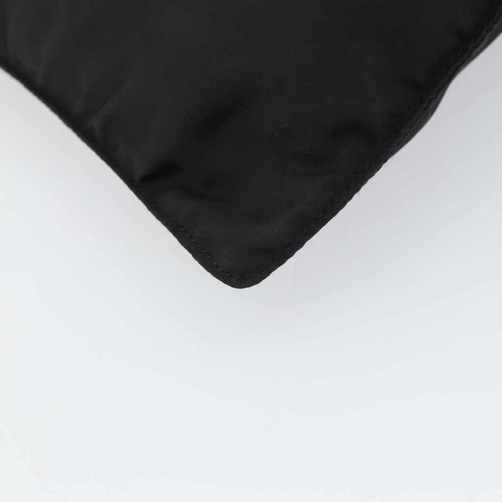 Prada Flat Messenger Bag Tessuto Black Nylon Shoulder Bag Bag