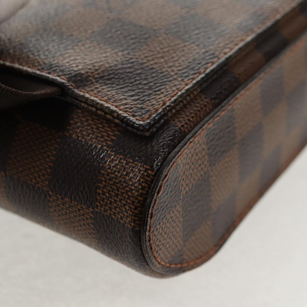 Louis Vuitton Geronimos Waist Bag Damier Brown Canvas Bag