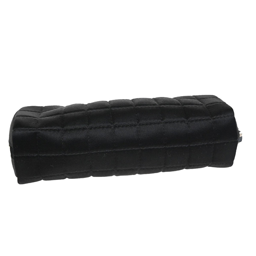 Chanel Chocolate Bar Clutch Nylon Black Nylon Clutche & Pouche Bag
