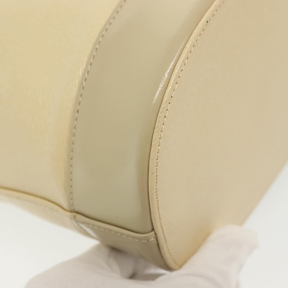 Burberry Shoulder Bag Leather Beige Leather Shoulder Bag