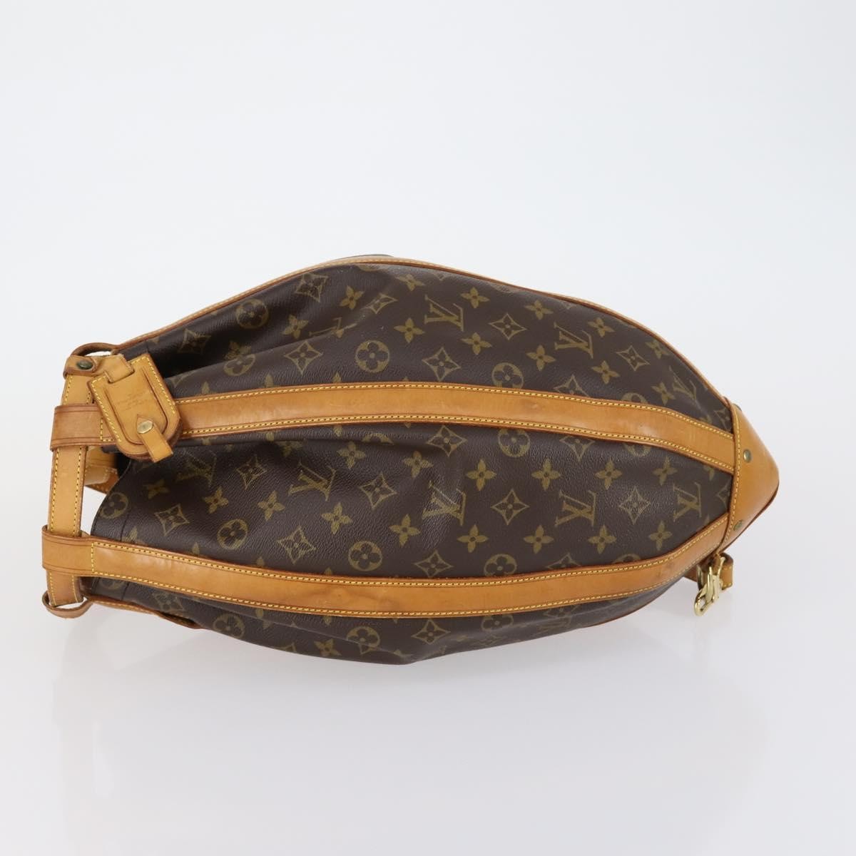 Louis Vuitton Romeo Gigli Handbag Monogram Canvas Brown Canvas Shoulder Bag