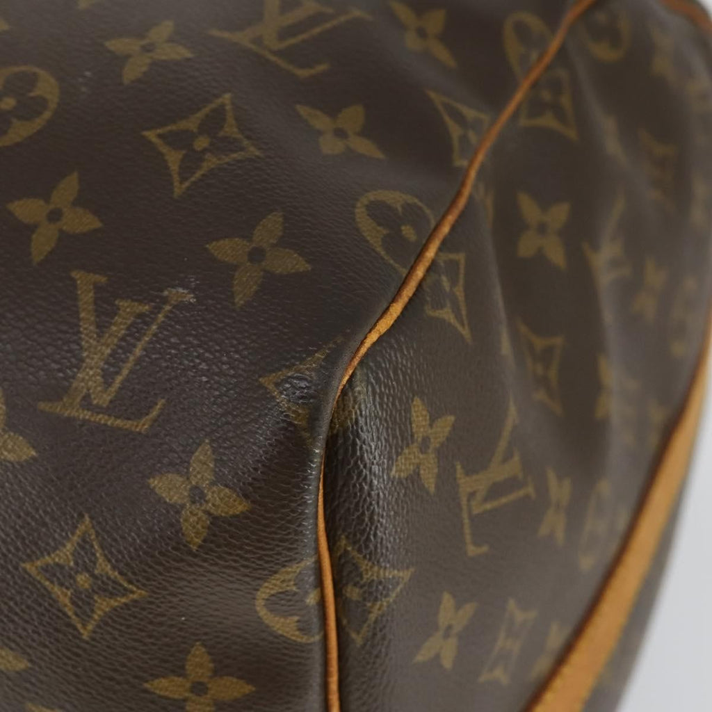Louis Vuitton Keepall Bandouliere Bag Monogram Canvas Brown Canvas Travel Bag