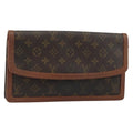 Louis Vuitton Dame Pochette Monogram Canvas Brown Canvas Clutche & Pouche Bag