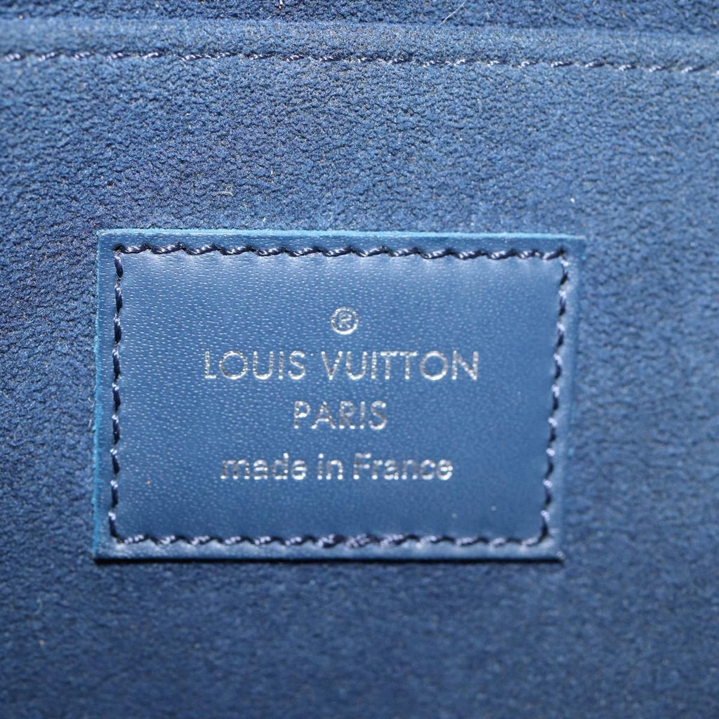 Louis Vuitton Pochette Jour Epi Leather Blue Leather Clutche & Pouche Bag