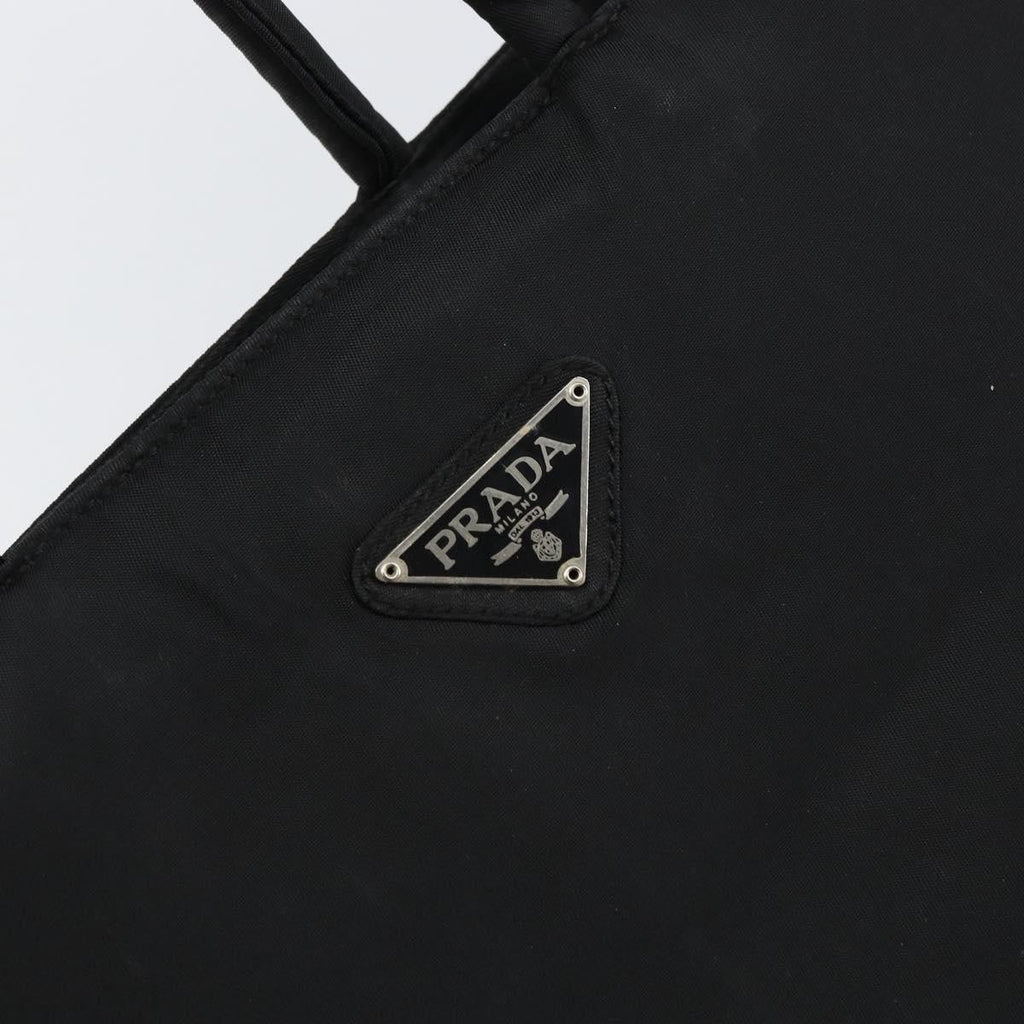 Prada Vintage Tote Nylon Black Nylon Tote Bag Bag
