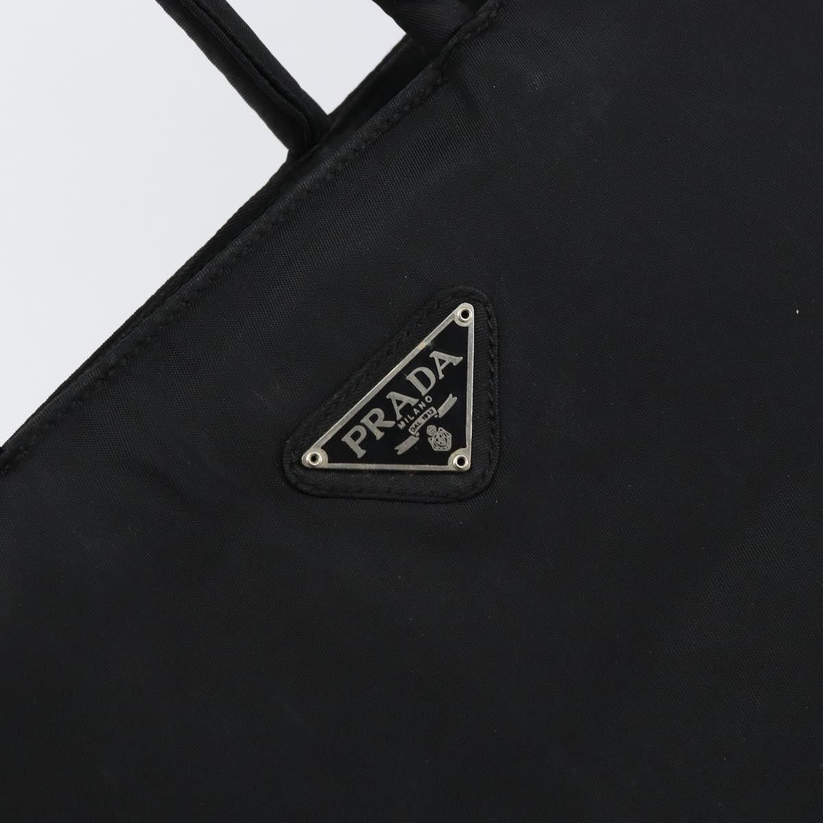 Prada Vintage Tote Nylon Black Nylon Tote Bag Bag
