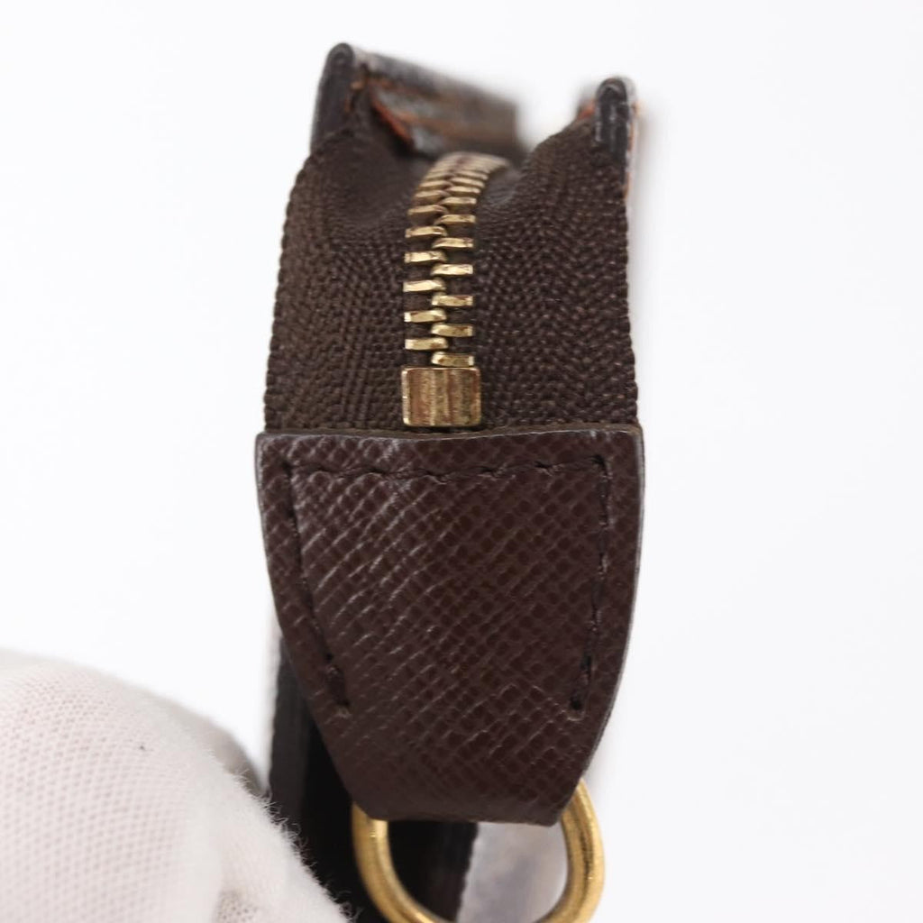 Louis Vuitton Marais Bucket Zip Pouch Damier Brown Canvas Clutche & Pouche Bag