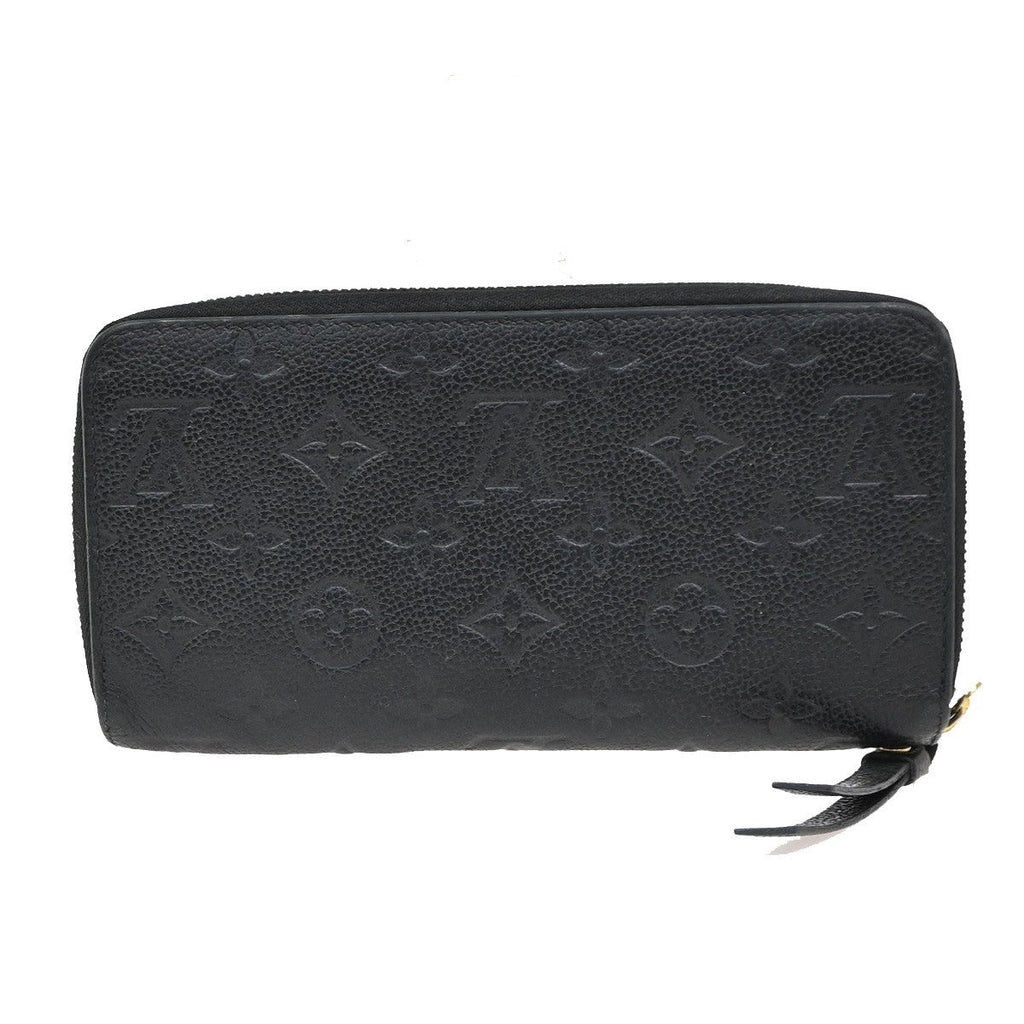 Louis Vuitton Portefeuille Zippy Monogramme Empreinte Monogramme Empreinte Black Leather Wallets Accessory