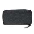 Louis Vuitton Portefeuille Zippy Monogramme Empreinte Monogramme Empreinte Black Leather Wallets Accessory