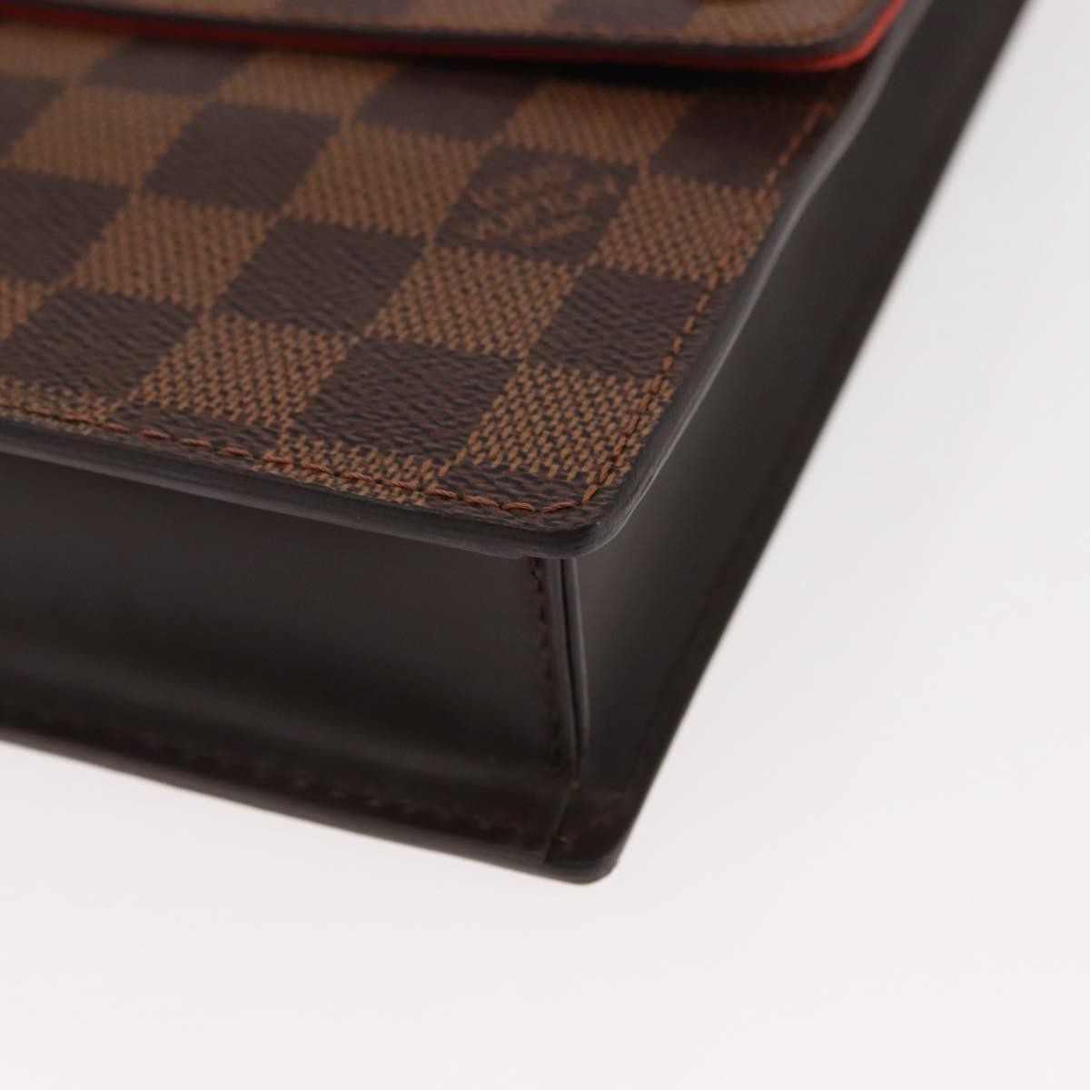Louis Vuitton Portobello Messenger Damier Brown Canvas Shoulder Bag