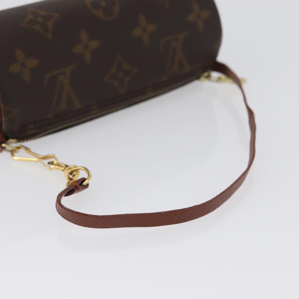 Louis Vuitton Papillon Pochette Monogram Canvas Brown Canvas Clutche & Pouche Bag