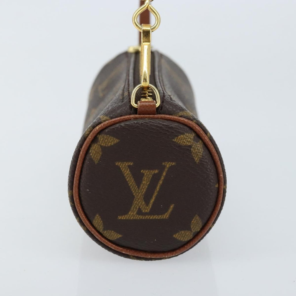 Louis Vuitton Papillon Pochette Monogram Canvas Brown Canvas Clutche & Pouche Bag