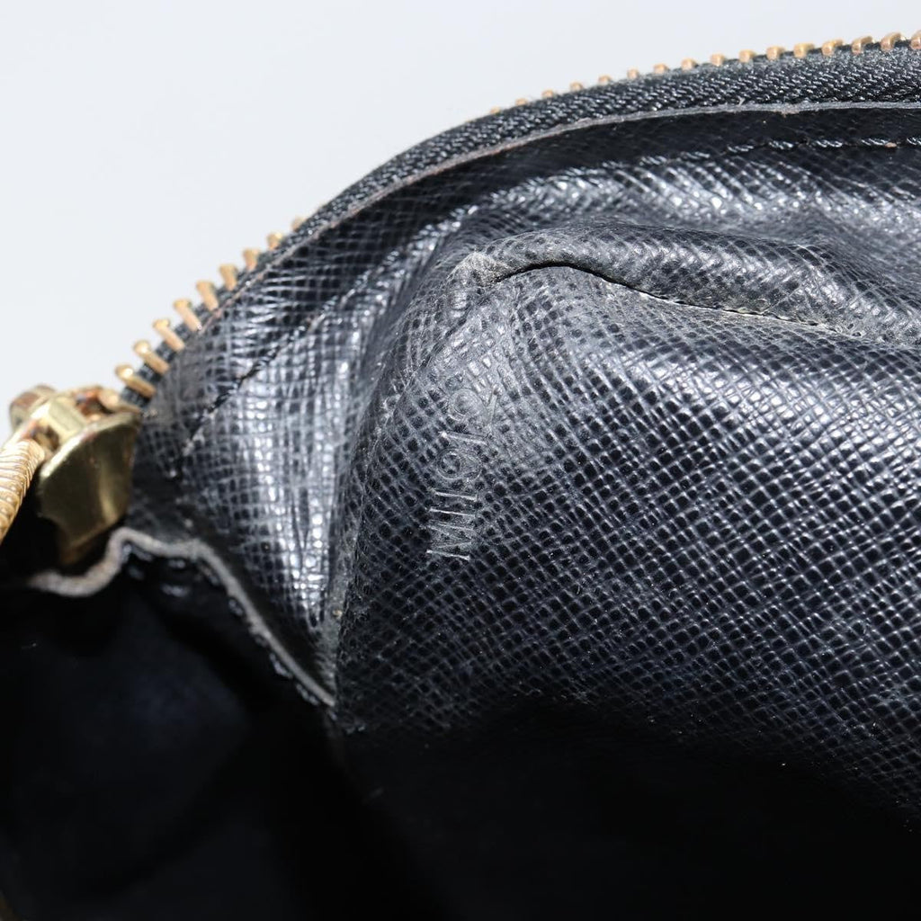 Louis Vuitton Trocadero Handbag Epi Leather Black Leather Shoulder Bag