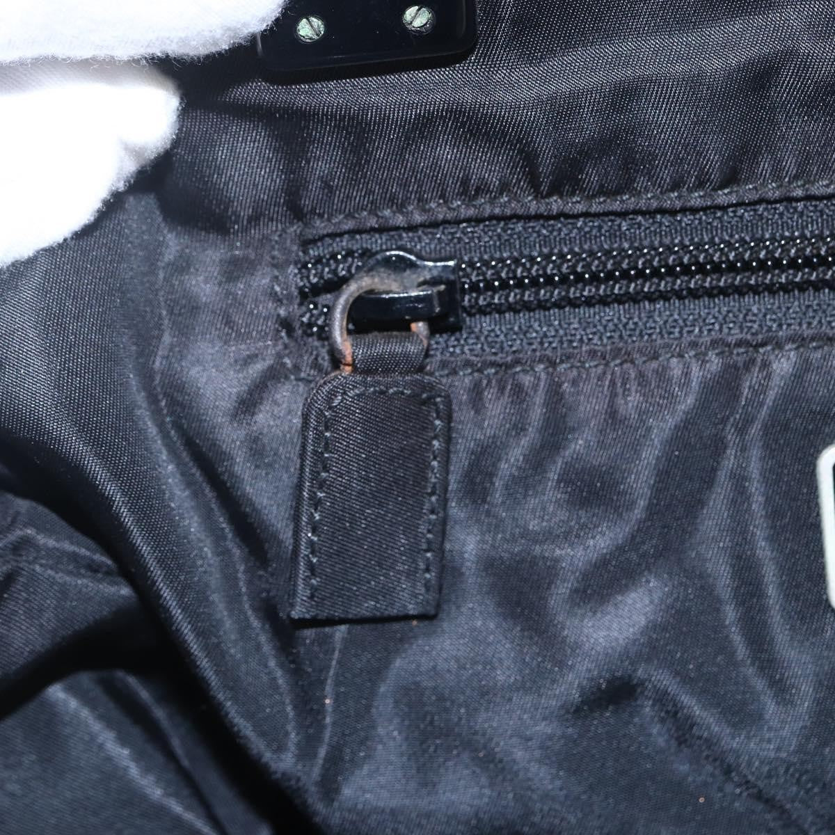 Prada Vintage Handbag Tessuto Black Nylon Handbag