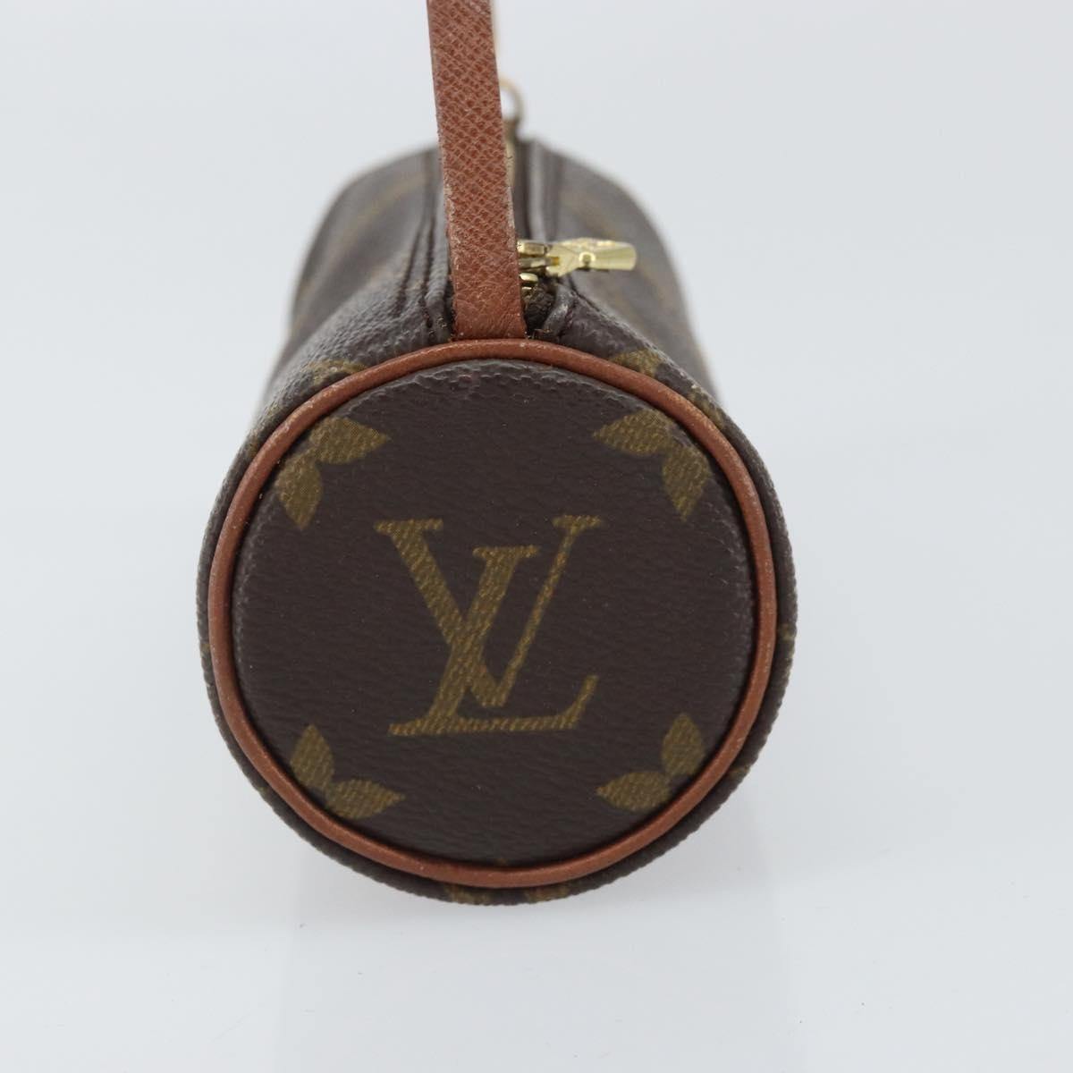 Louis Vuitton Papillon Pochette Monogram Canvas Brown Canvas Clutche & Pouche Bag