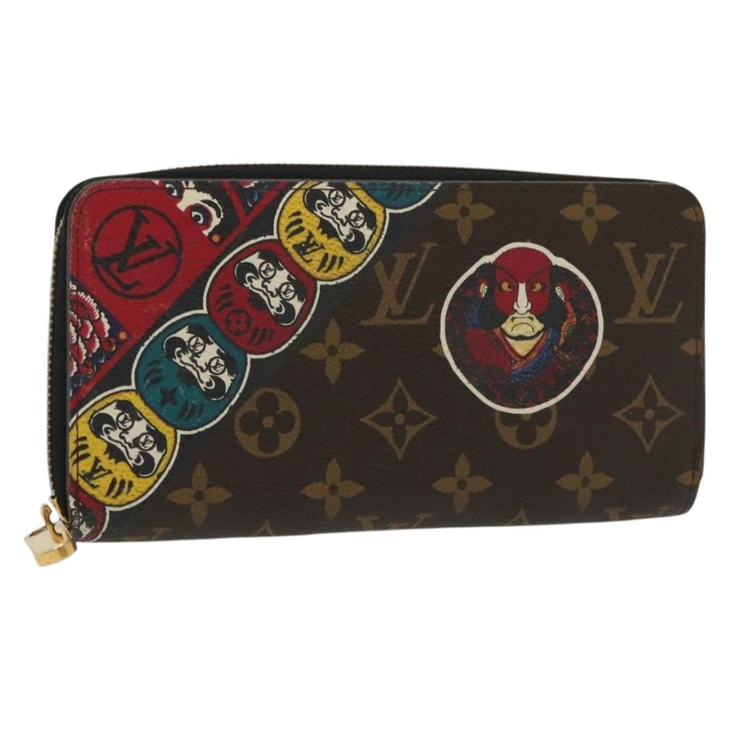 Louis Vuitton Zippy Organizer Limited Edition Monogram Canvas Brown Canvas Wallets Accessory