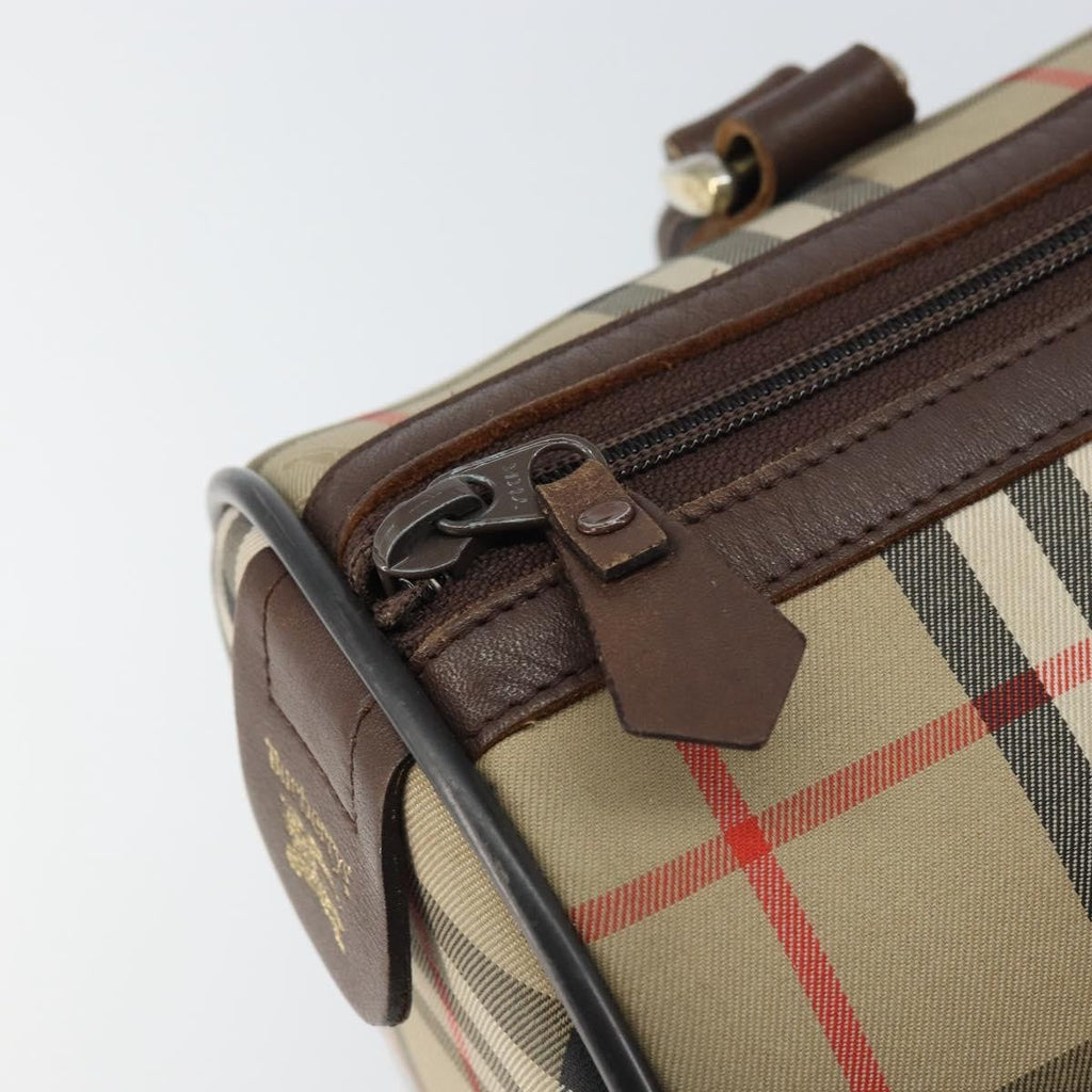 Burberry Nova Check Handbag Nova Check Canvas Beige Canvas Handbag