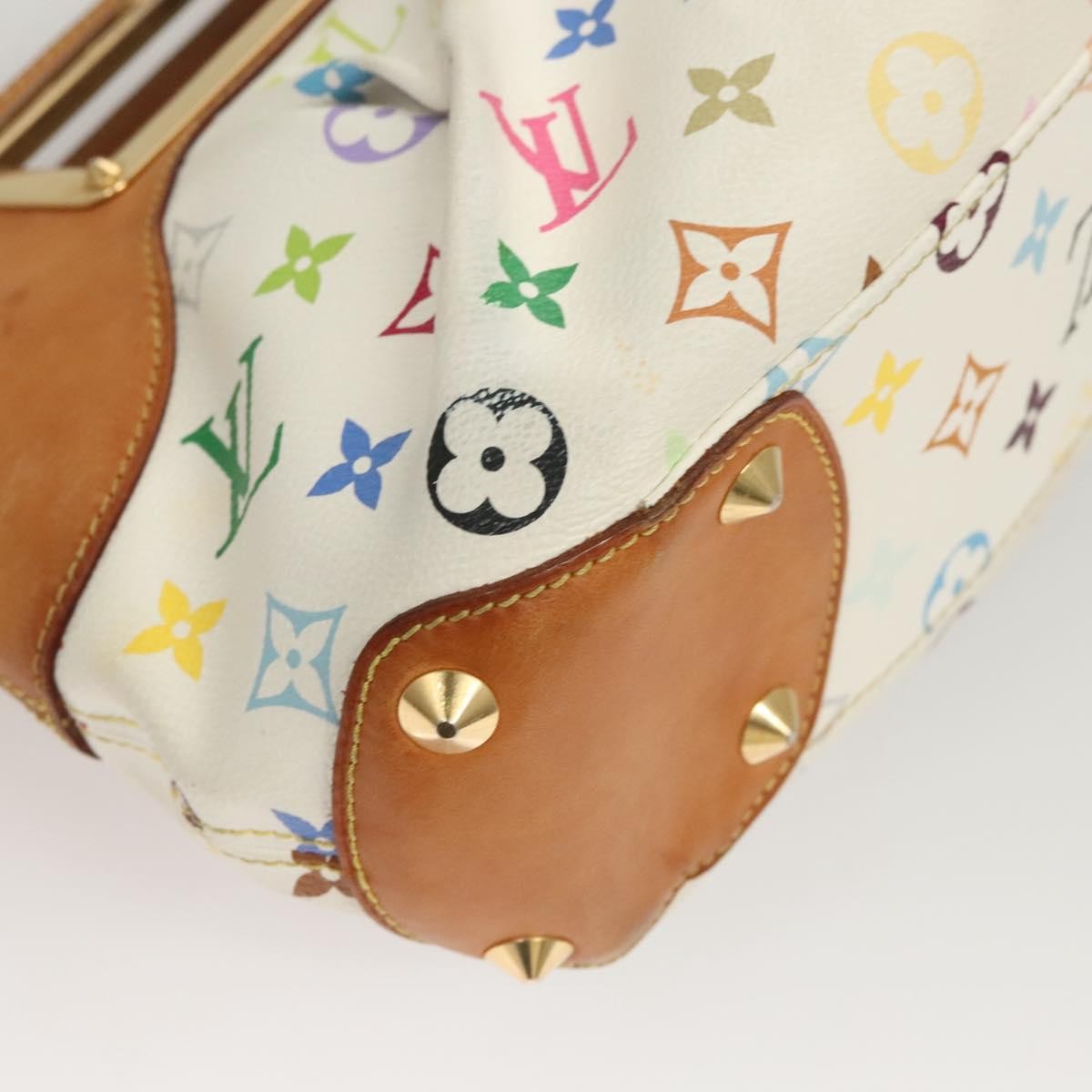 Louis Vuitton Judy Handbag Monogram Multicolor Multicolour Canvas Shoulder Bag