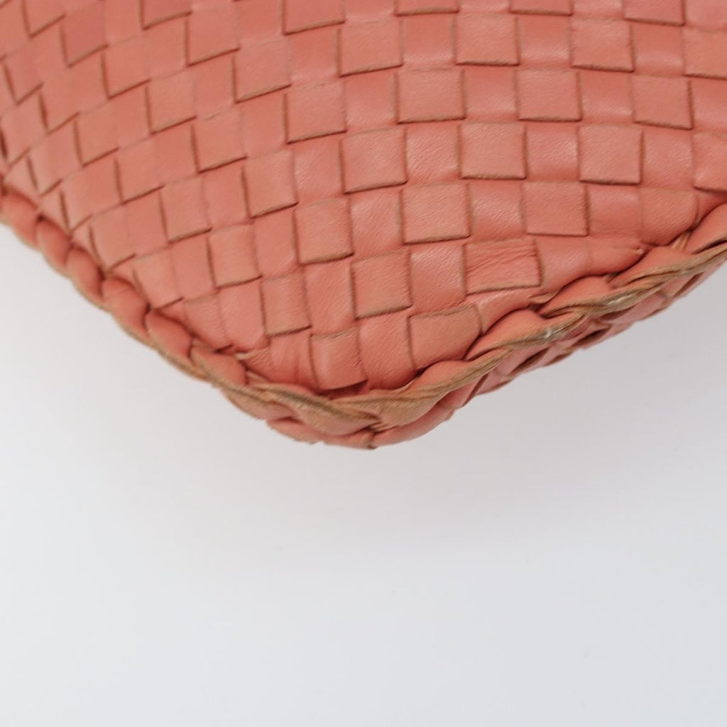 Bottega Veneta Veneta Hobo Intrecciato Nappa Pink Leather Handbag