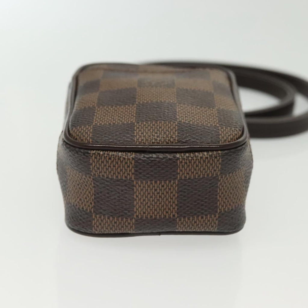 Louis Vuitton Etui Okapi Camera Case Damier Brown Canvas Clutche & Pouche Bag