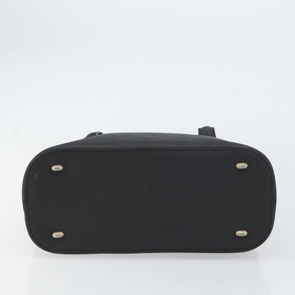 Celine Handbag Leather Black Leather Handbag