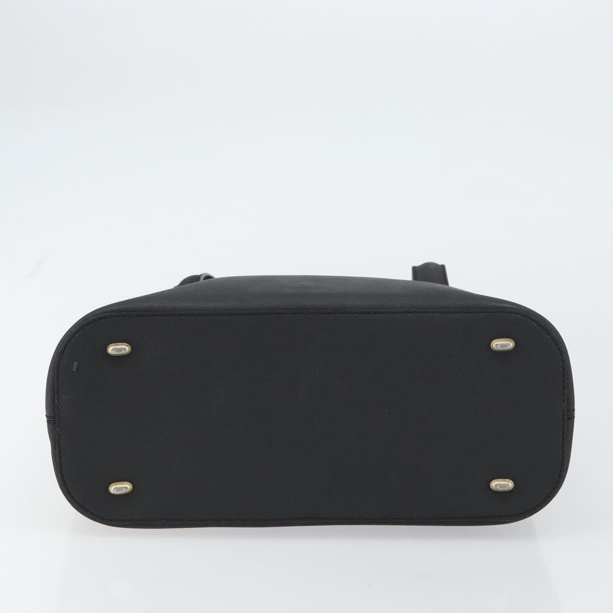 Celine Handbag Leather Black Leather Handbag