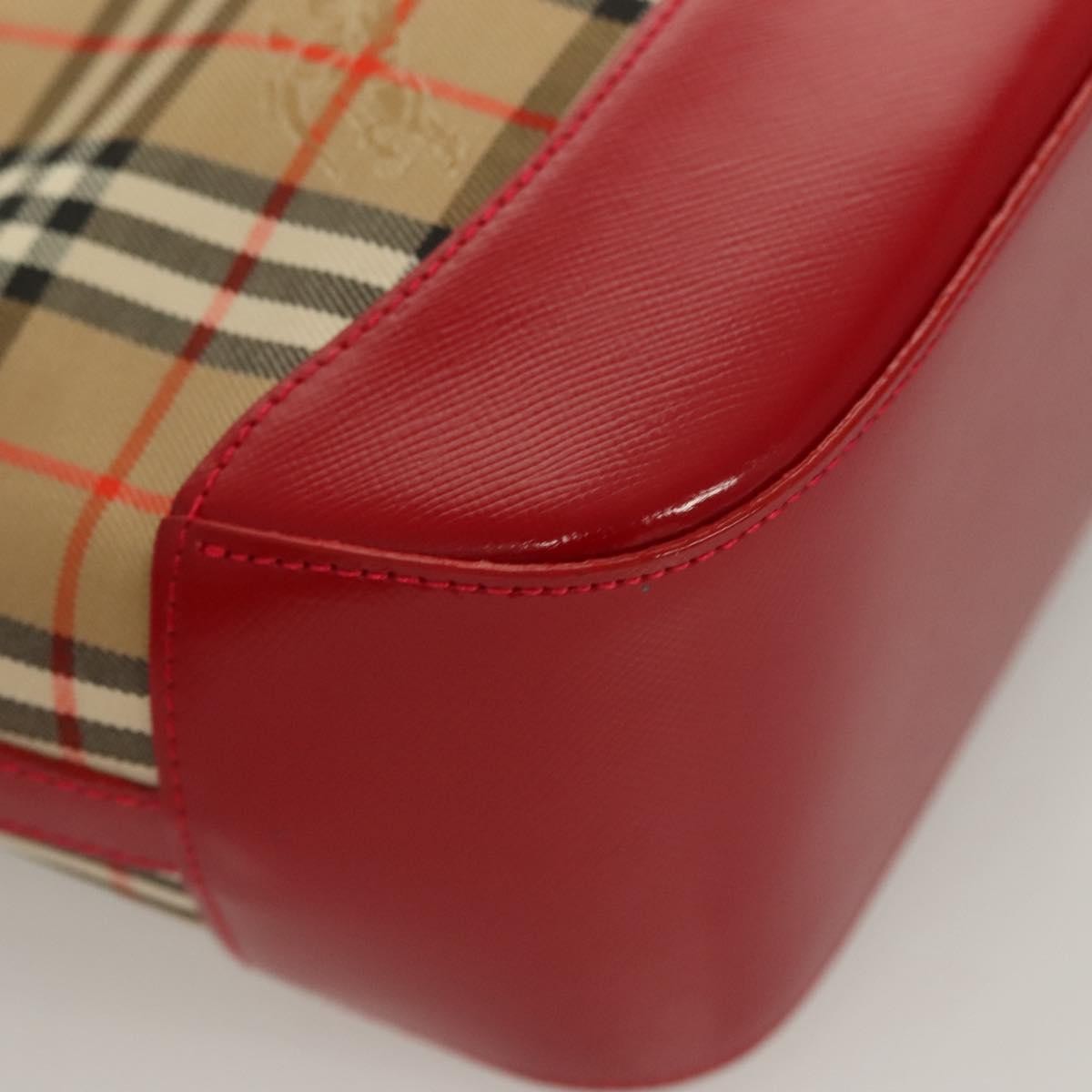 Burberry Nova Check Handbag Nova Check Canvas And Leather Beige Canvas Handbag