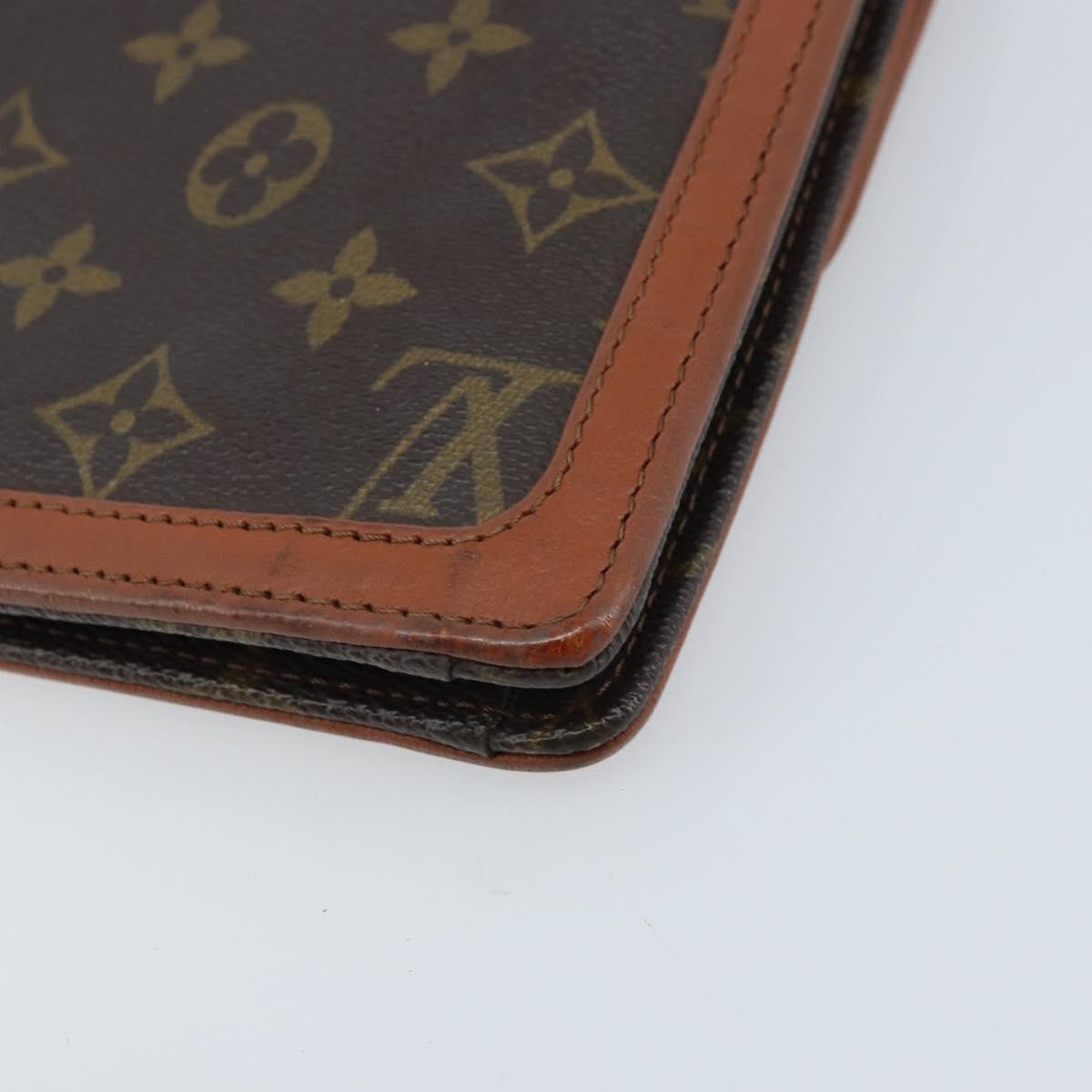 Louis Vuitton Dame Pochette Monogram Canvas Brown Canvas Clutche & Pouche Bag