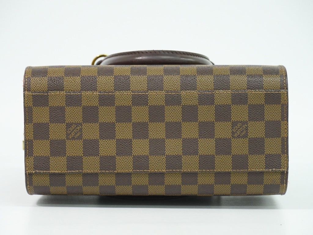 Louis Vuitton Triana Bag Damier Brown Canvas Handbag