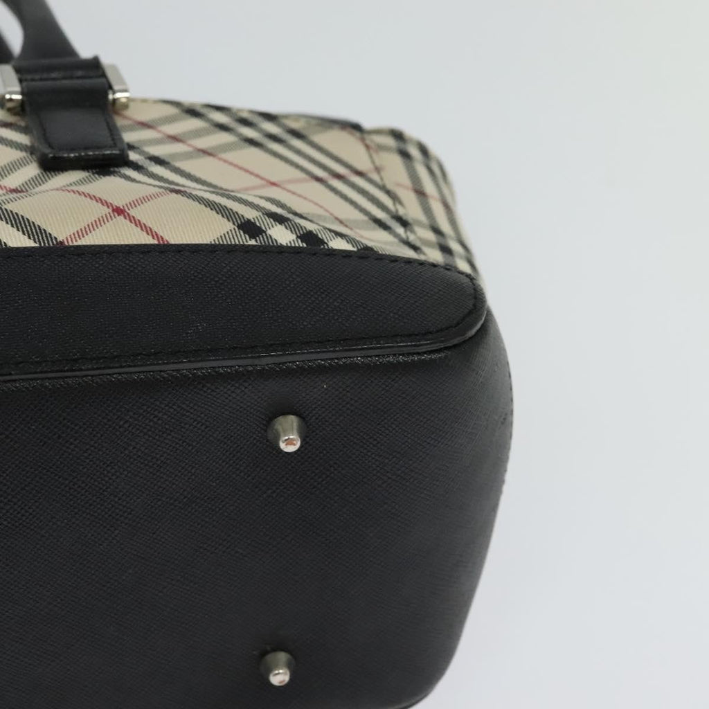 Burberry Nova Check Handbag Nova Check Canvas And Leather Beige Canvas Handbag