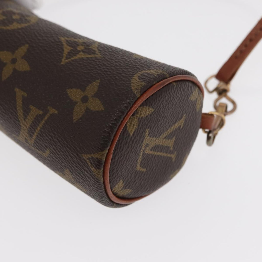 Louis Vuitton Papillon Pochette Monogram Canvas Brown Canvas Clutche & Pouche Bag