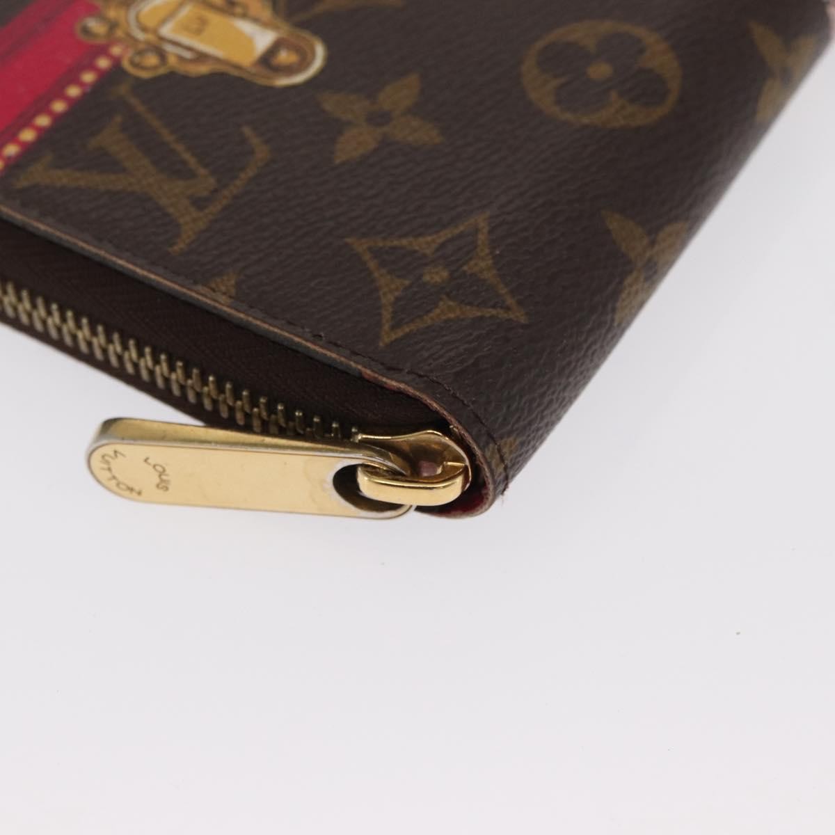 Louis Vuitton Zippy Wallet Canvas Brown Canvas Wallets Accessory