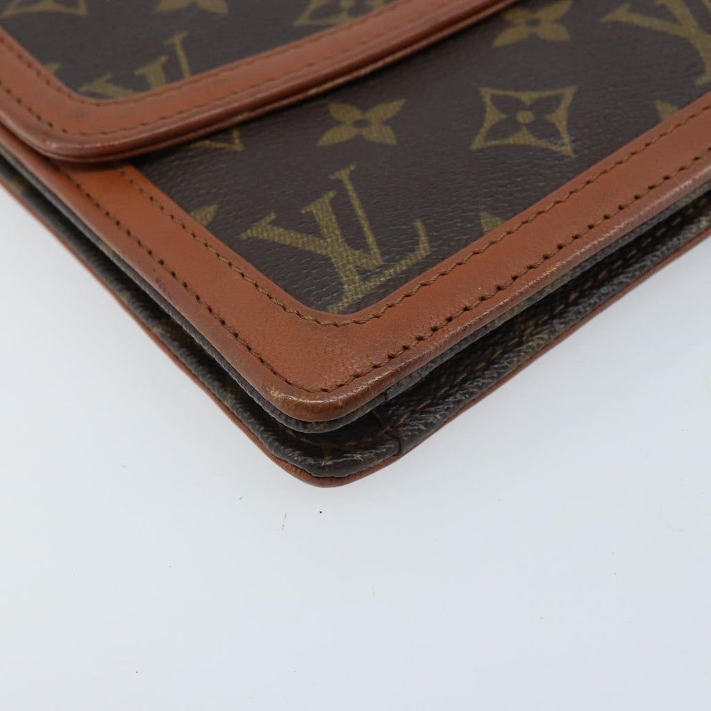 Louis Vuitton Dame Pochette Monogram Canvas Brown Canvas Clutche & Pouche Bag