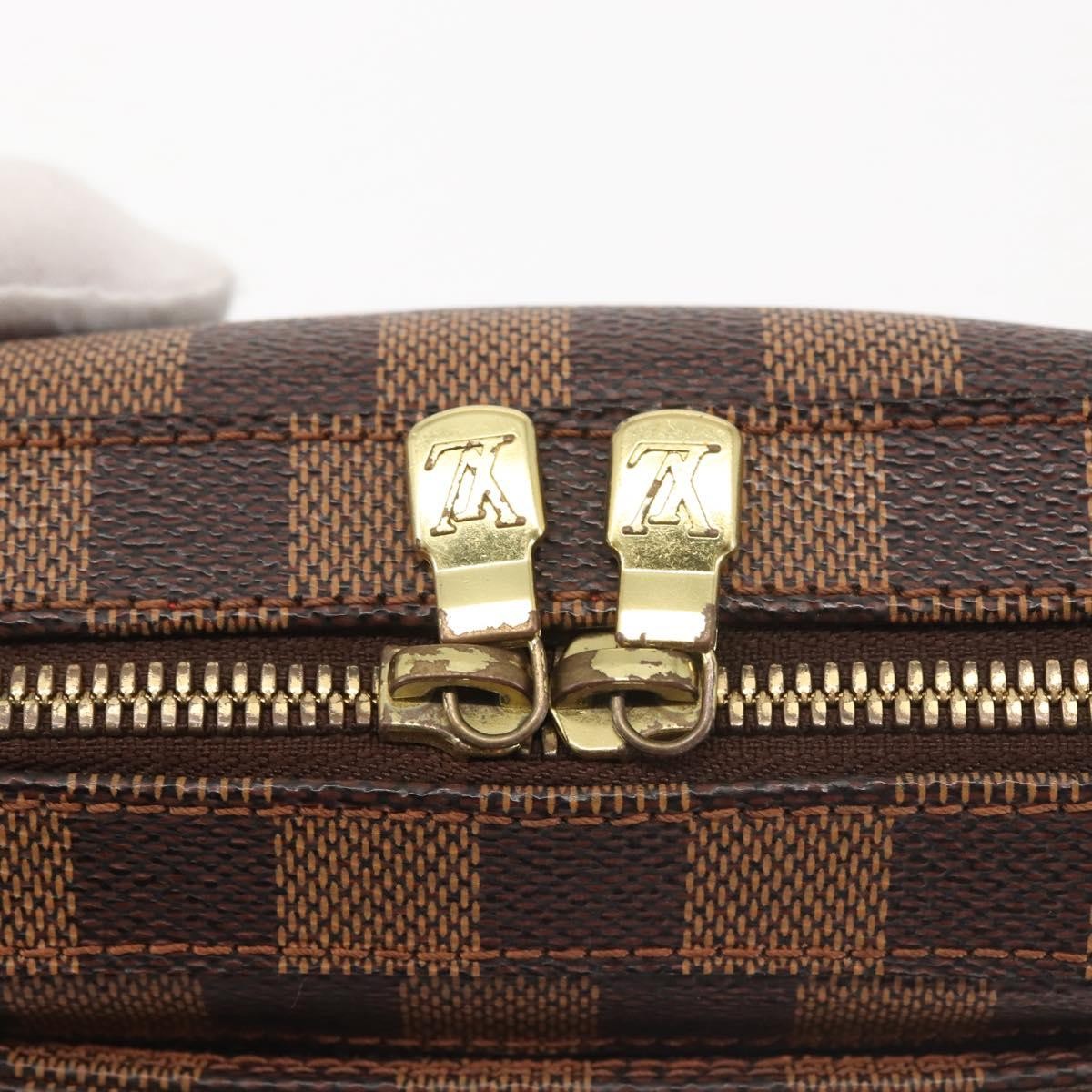 Louis Vuitton Geronimos Waist Bag Damier Brown Canvas Shoulder Bag