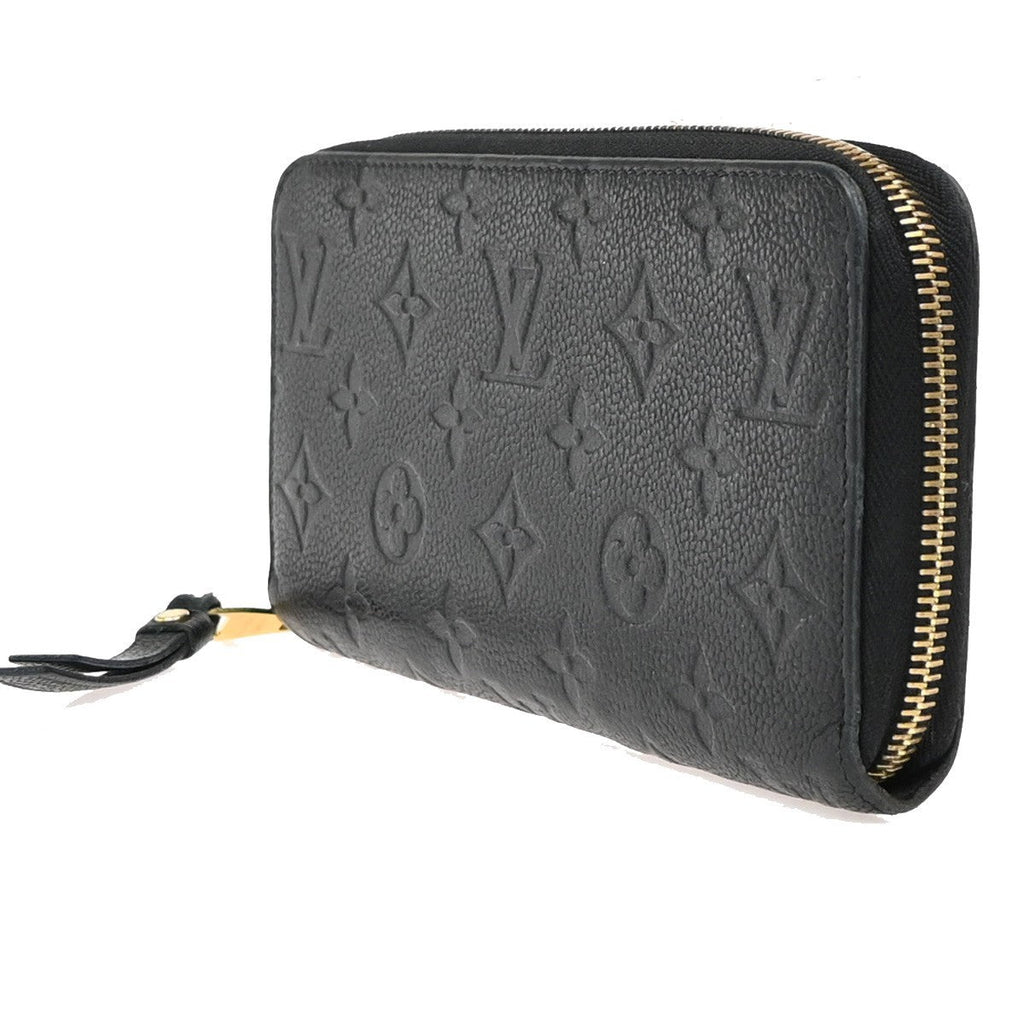 Louis Vuitton Portefeuille Zippy Monogramme Empreinte Monogramme Empreinte Black Leather Wallets Accessory