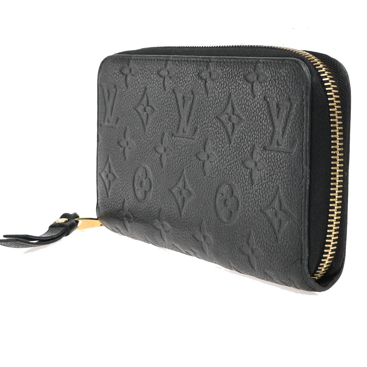 Louis Vuitton Portefeuille Zippy Monogramme Empreinte Monogramme Empreinte Black Leather Wallets Accessory
