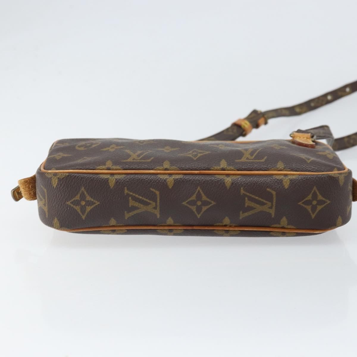 Louis Vuitton Pochette Marly Bandouliere Bag Monogram Canvas Brown Canvas Shoulder Bag